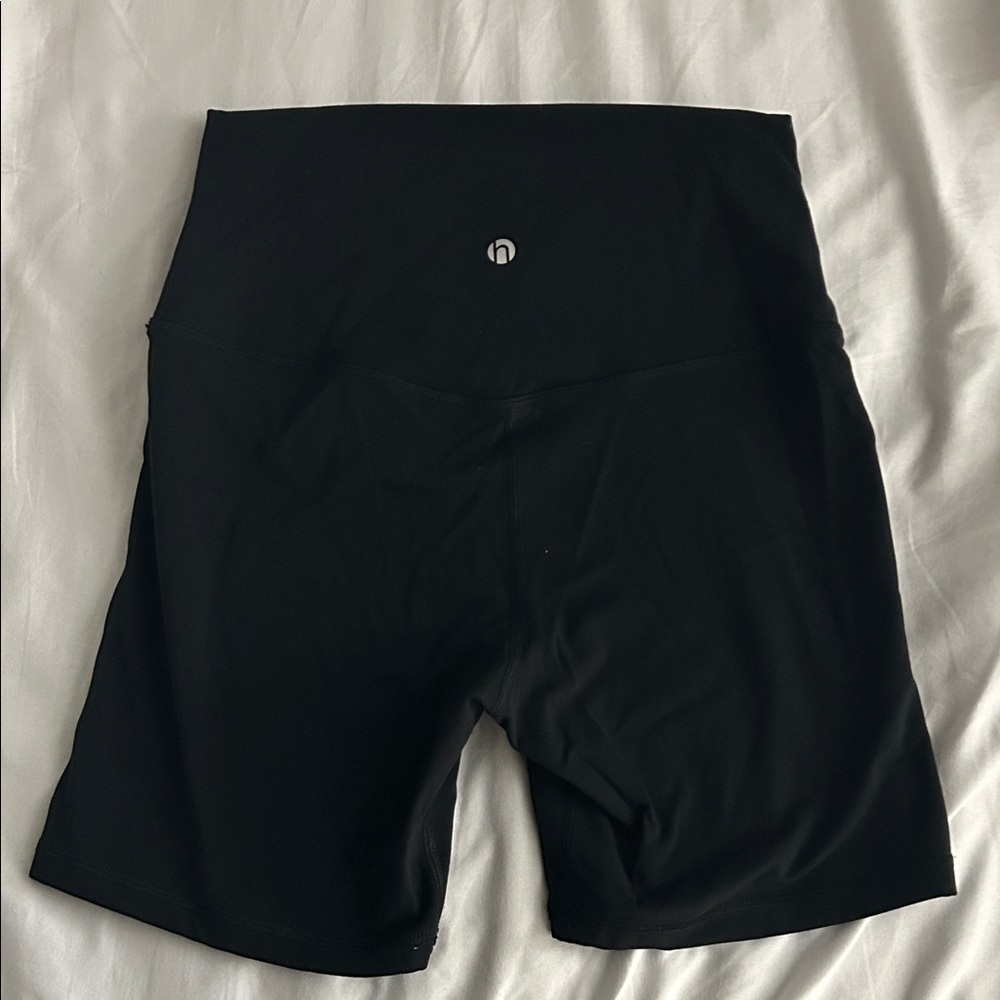 Heynuts Black High-Waisted Women's Shorts